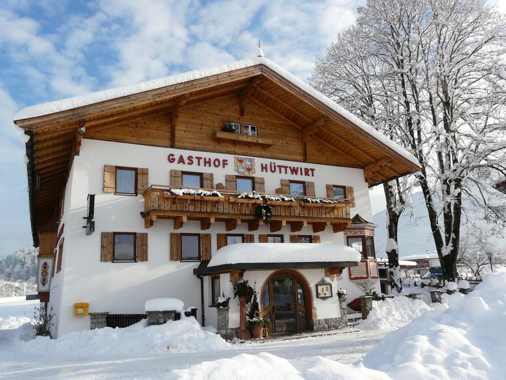 Pension Huettwirt Kossen Exterior photo