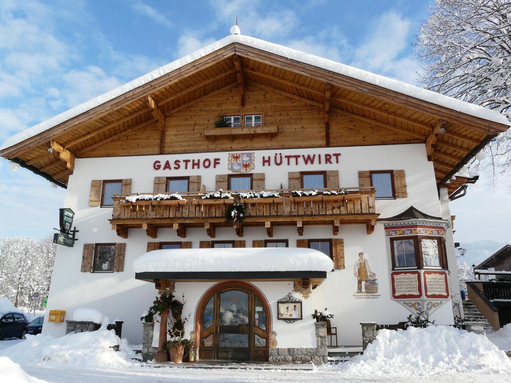 Pension Huettwirt Kossen Exterior photo